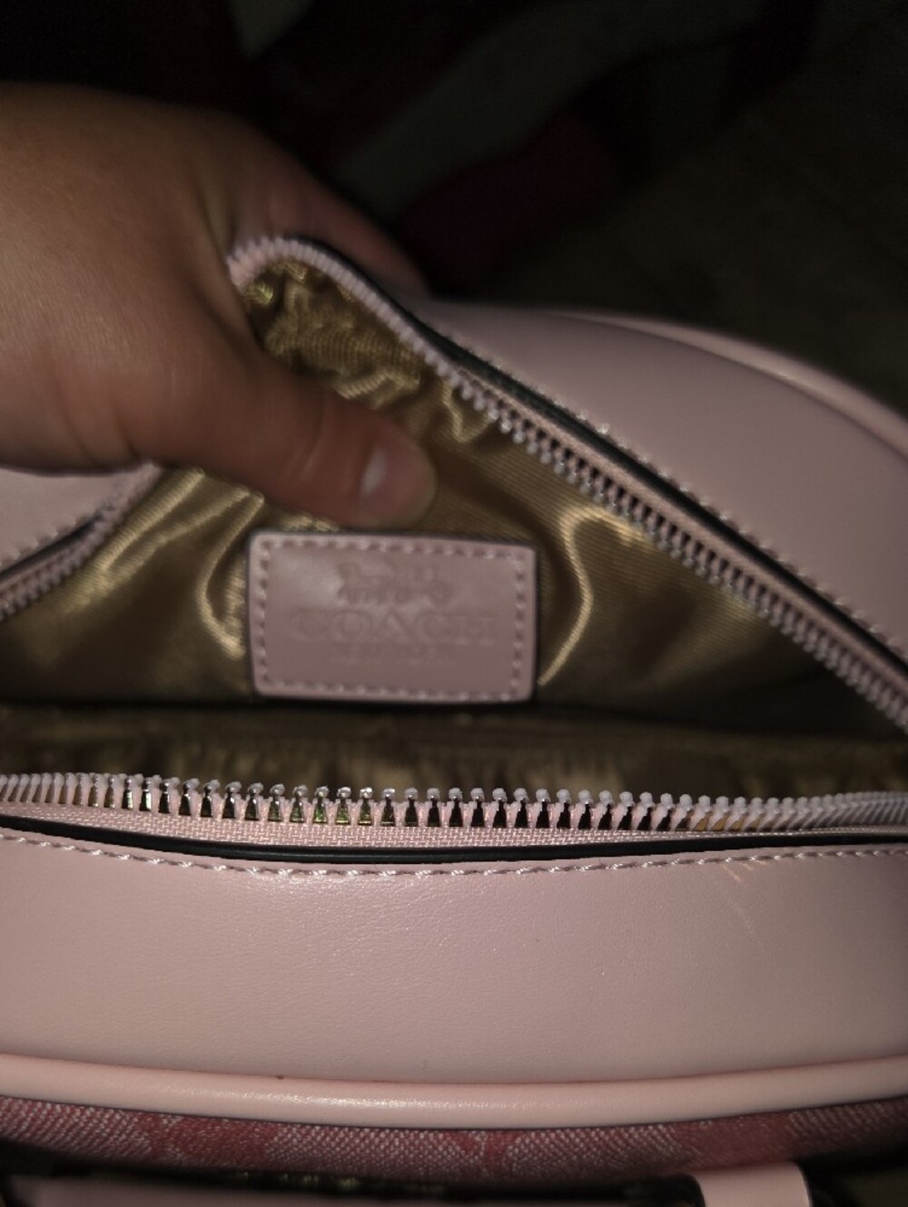 Coach Mini Dome Satchel in Lilac - Picture 4 of 4